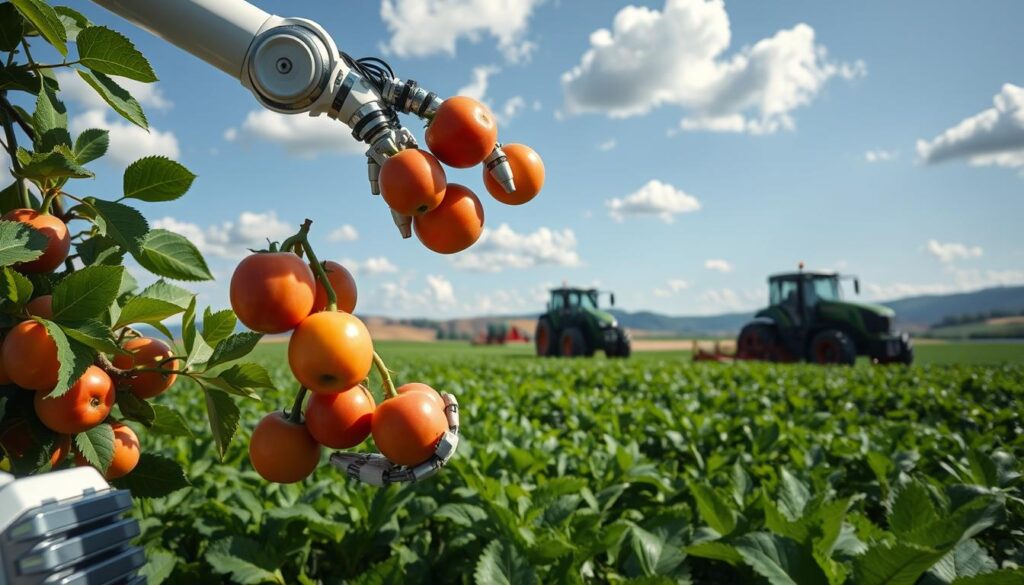 Agricultural robots efficiency benefits