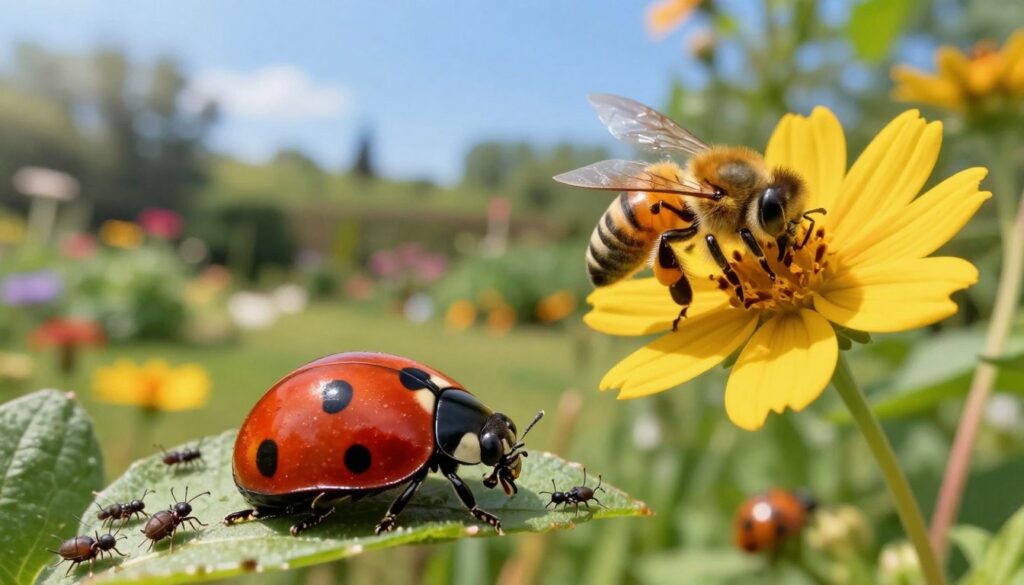 beneficial insects natural predators