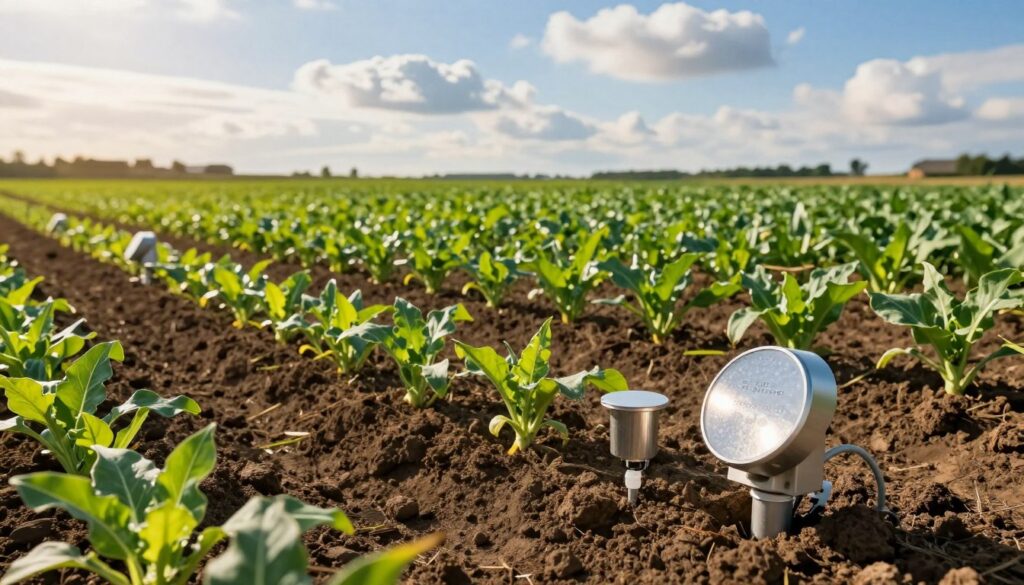 soil moisture sensor farm water conservation