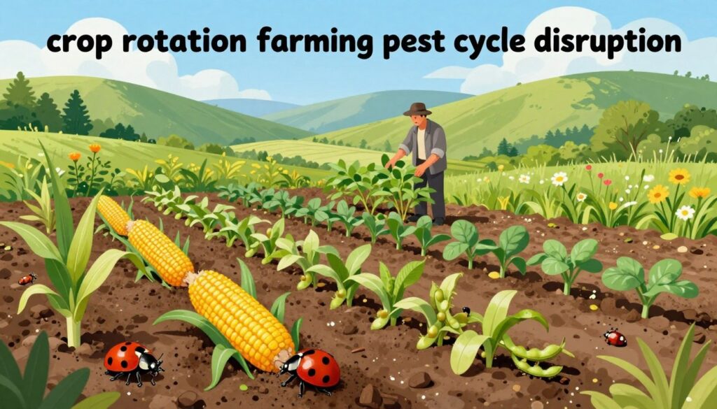 crop rotation farming pest cycle disruption
