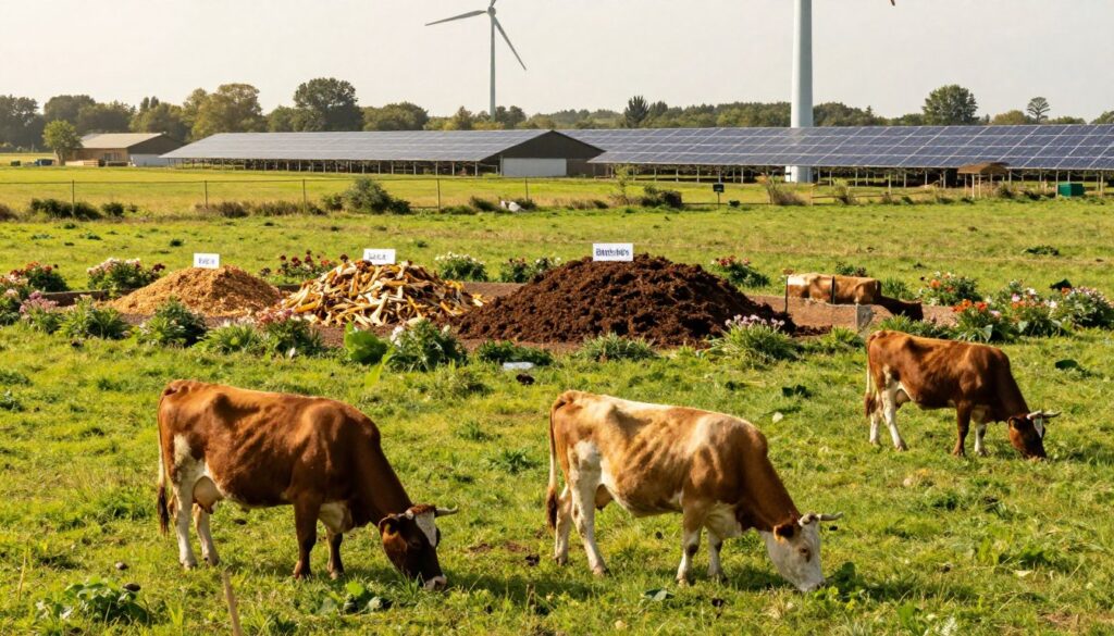 sustainable livestock management manure cycle