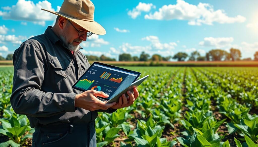 crop yield tracking