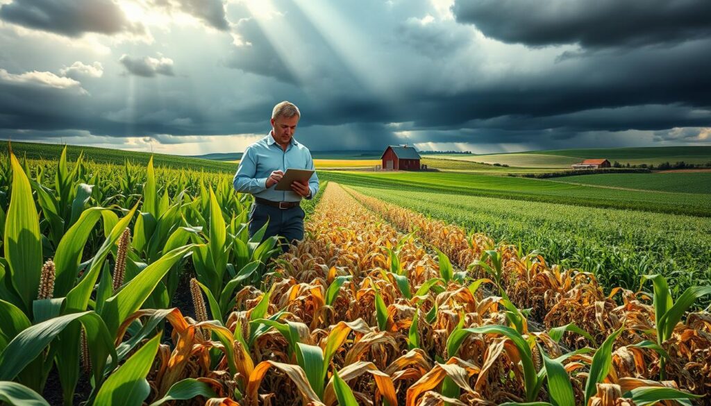 crop yields weather impact