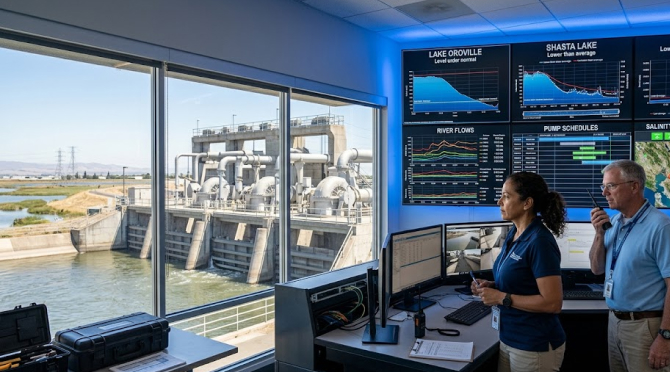 Reservoir Storage and Delta Operations Face New Challenges
