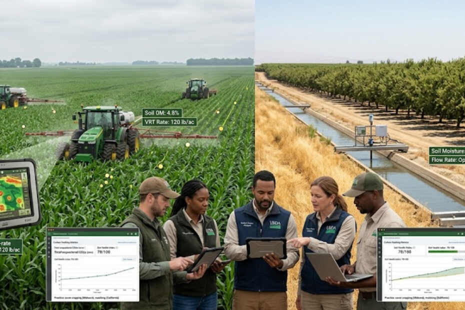USDA Expands Climate-Smart Agriculture Funding Across Midwest and California Farming Zones