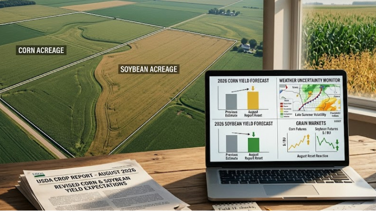 USDA August Crop Report Could Reset 2026 Corn And Soybean Yield Expectations