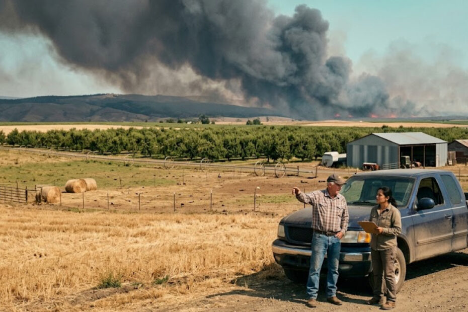 Washington Farmers Face Combined Drought And Wildfire Losses