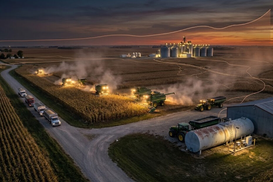 Record Diesel Prices Are Hitting U.S. Farmers During Harvest