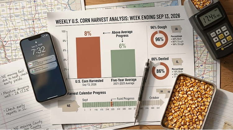 The U.S. Harvest Is Moving Faster Than Average