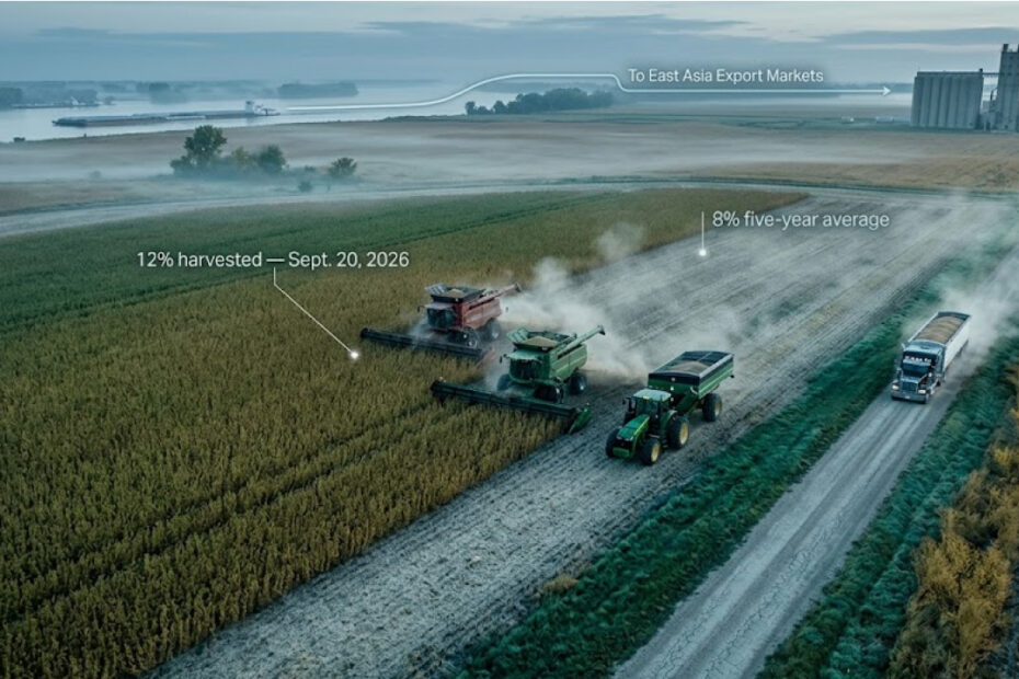 U.S. Soybean Harvest Is Running Ahead Of Schedule As Export Demand Returns