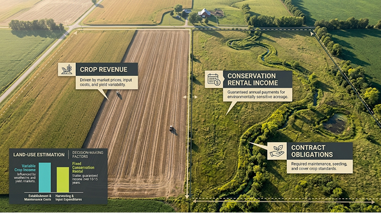 The Financial Trade-Off Depends On The Land And Contract