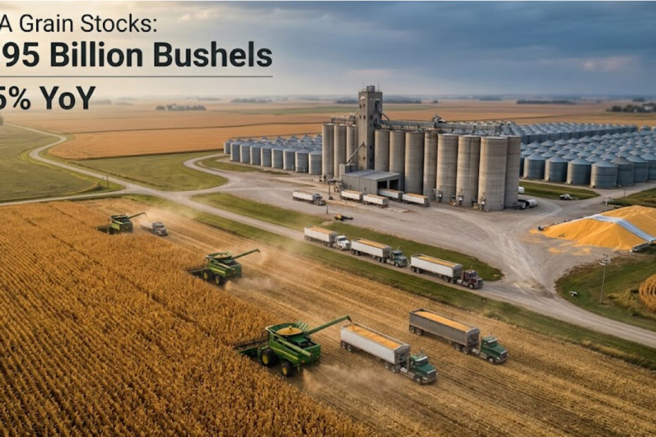 USDA Grain Stocks Reveal A Massive Corn Surplus