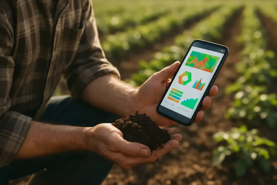 DASH Precision Farming sensor imagery in a corn field